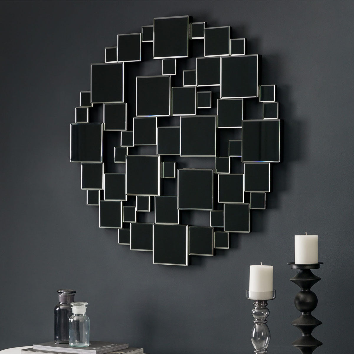 Gallery Direct Dawes Round Mirror 800mm