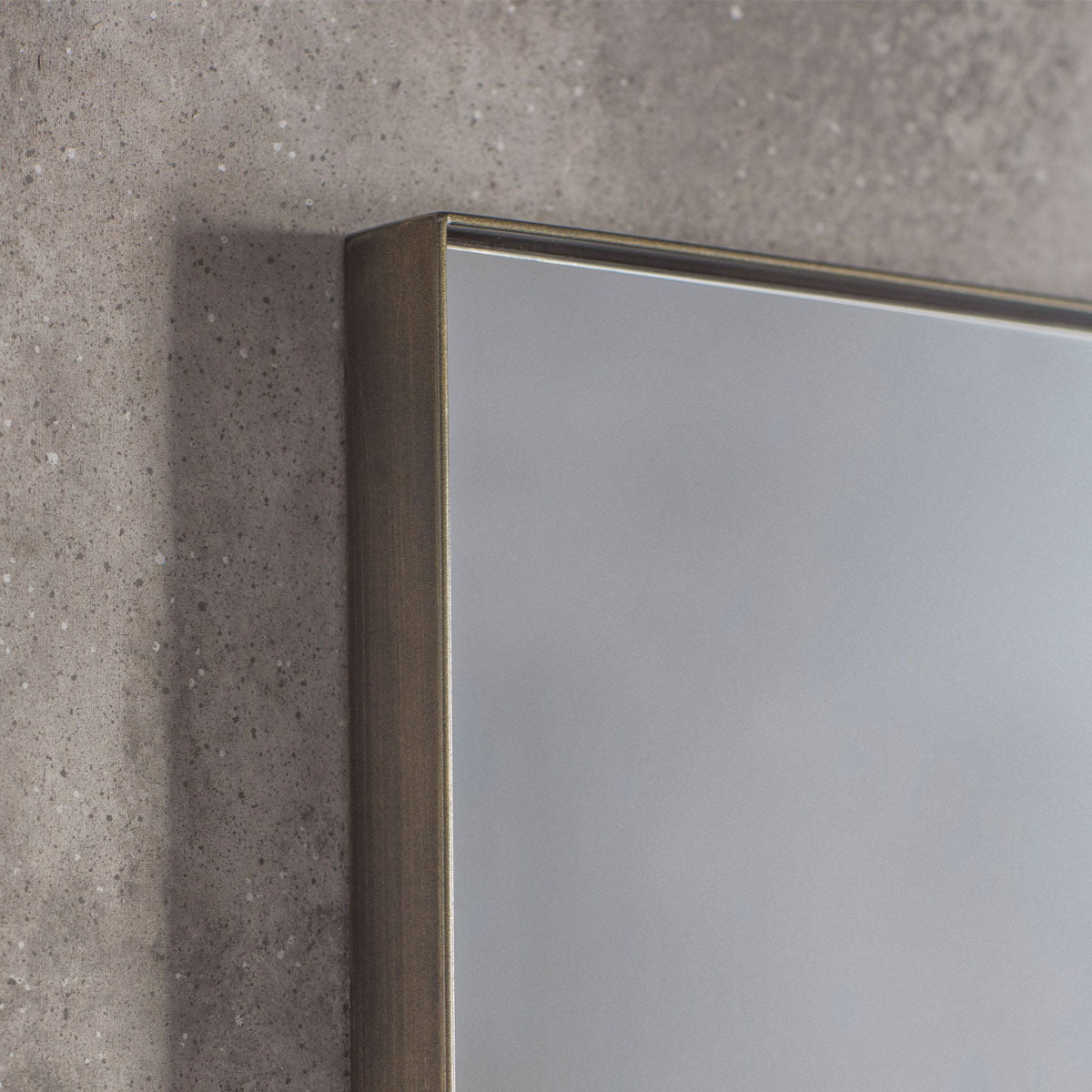 Gallery Direct Hurston Leaner Mirror Bronze 500x1700mm