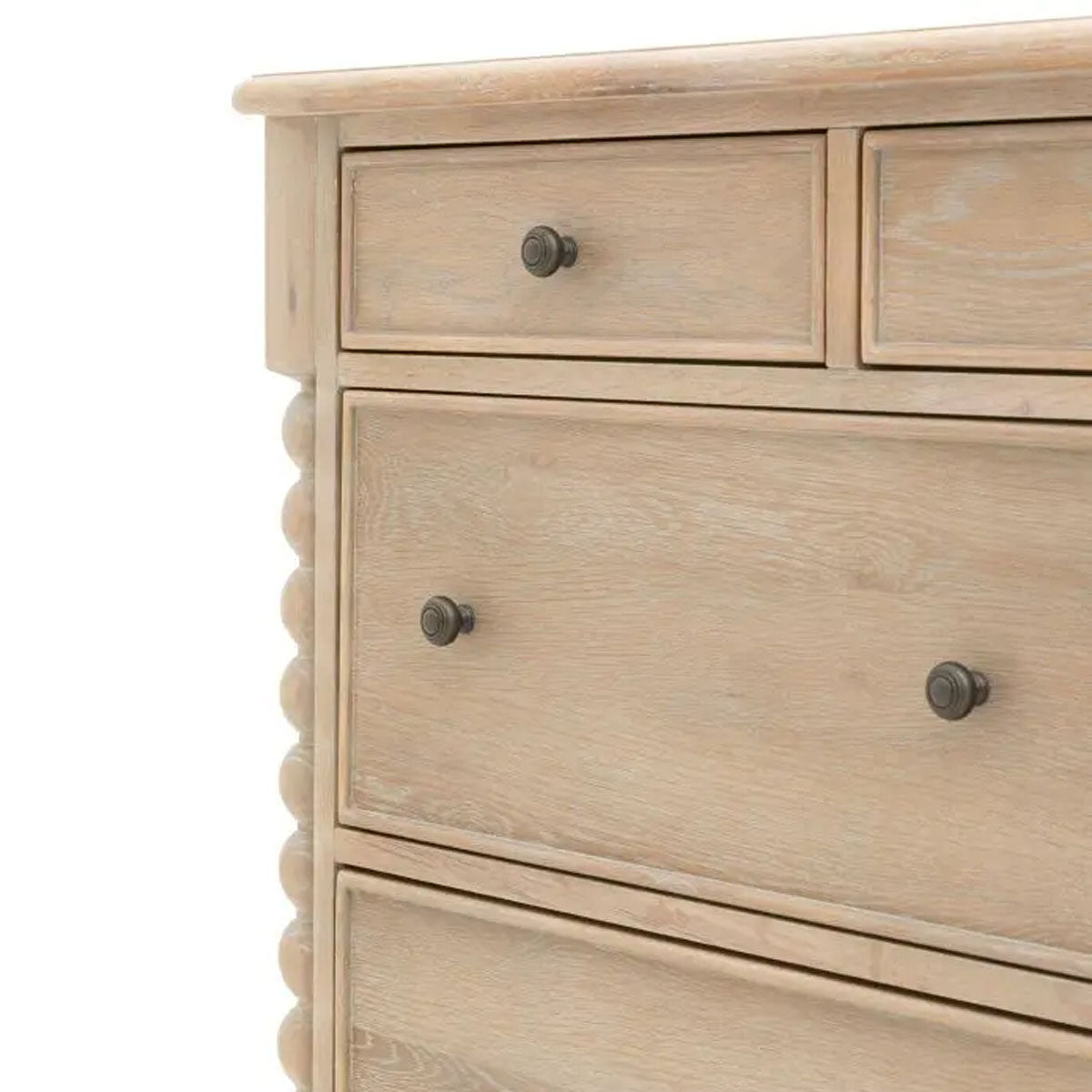 Gallery Direct Artisan 7 Drawer Chest 1400x450x900mm