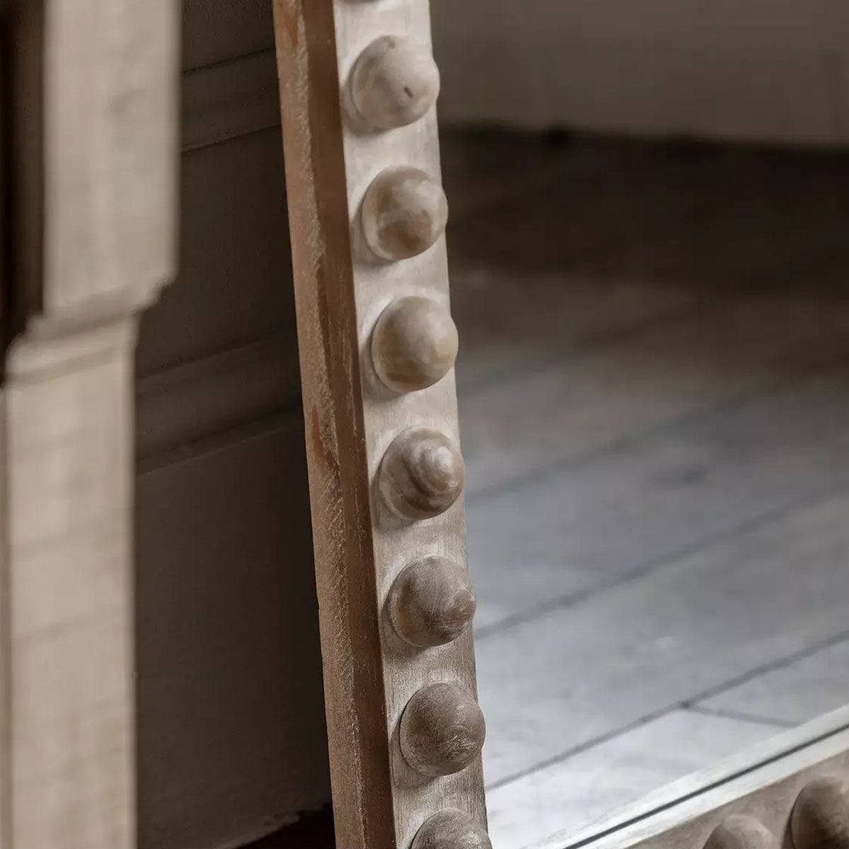 Gallery Direct Whitechapel Square Mirror Silver 870x870mm