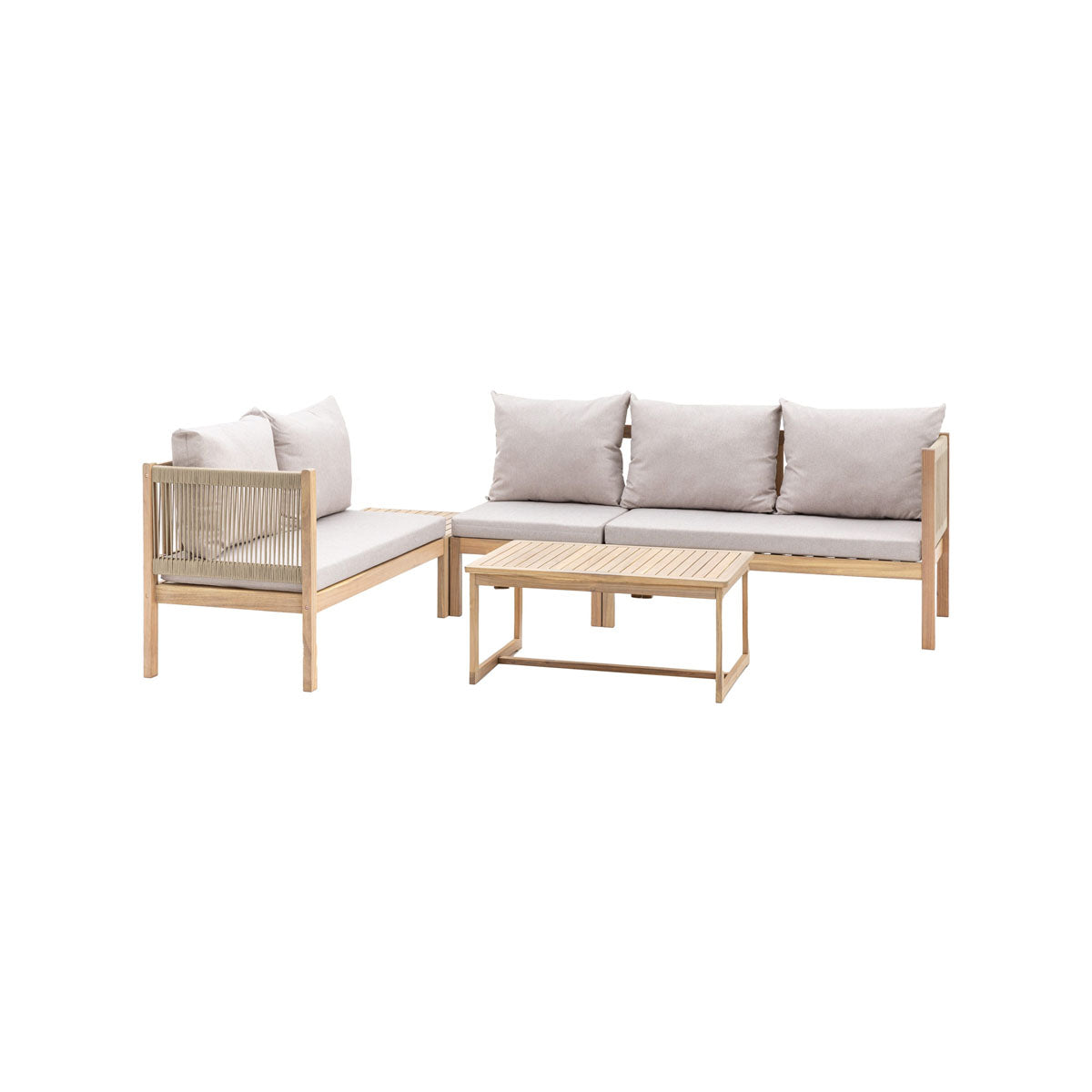 Gallery Direct Paros Corner Set