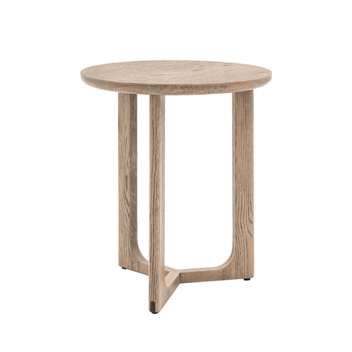 Gallery Direct Craft Side Table Smoked 500x500x550mm