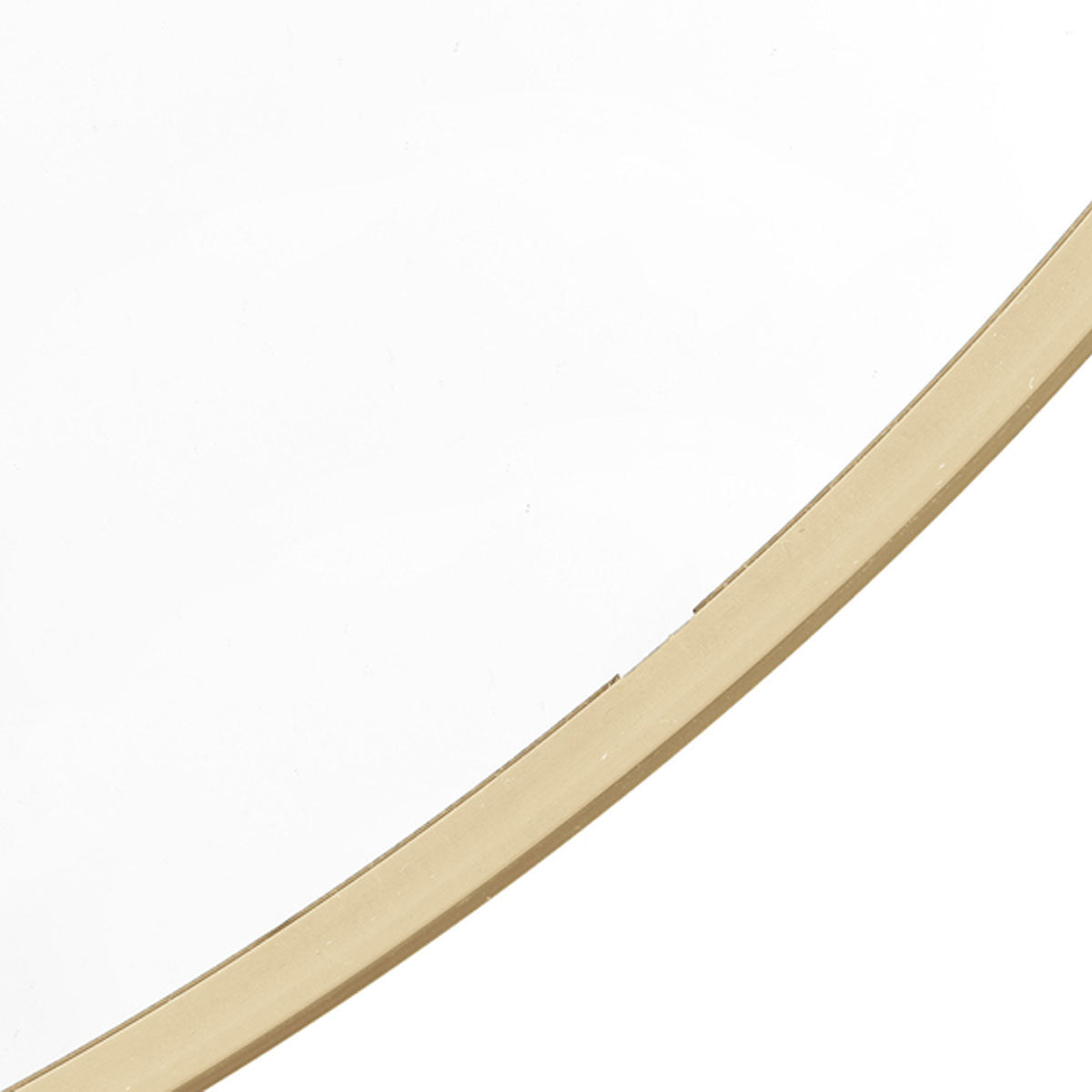 Gallery Direct Holworth Large Round Mirror Gold 800x35x800