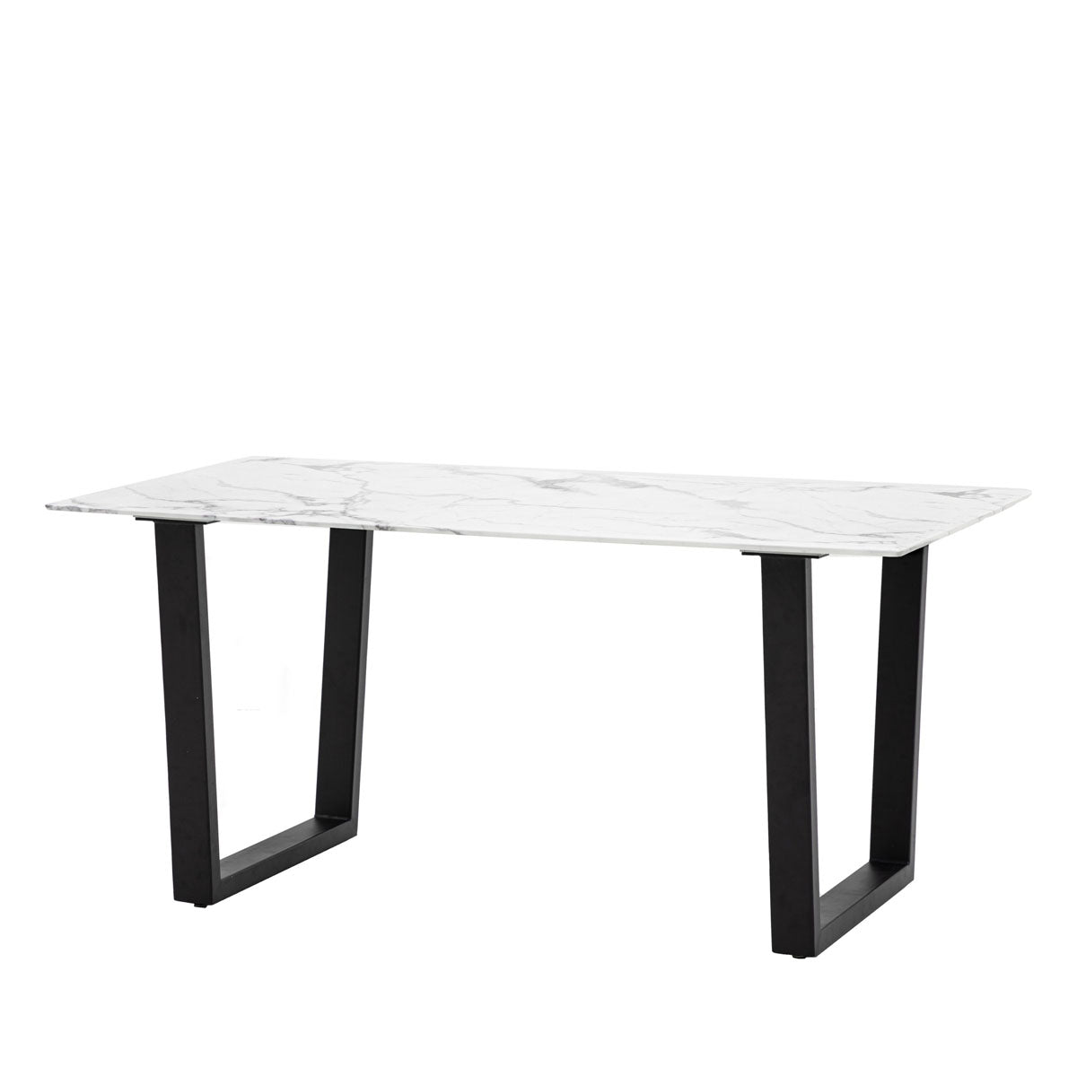 Gallery Direct Davidson Dining Table White Effect 1600x900x750mm