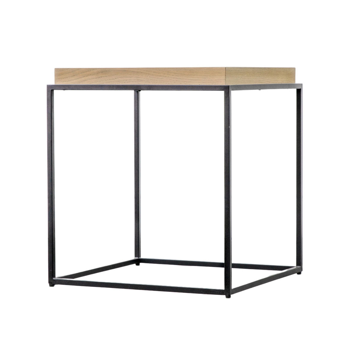 Gallery Direct Forden Tray Side Table Grey 550x550x600mm