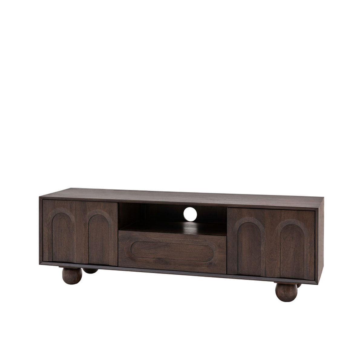 Gallery Direct Arc Media Unit 1400x400x450mm