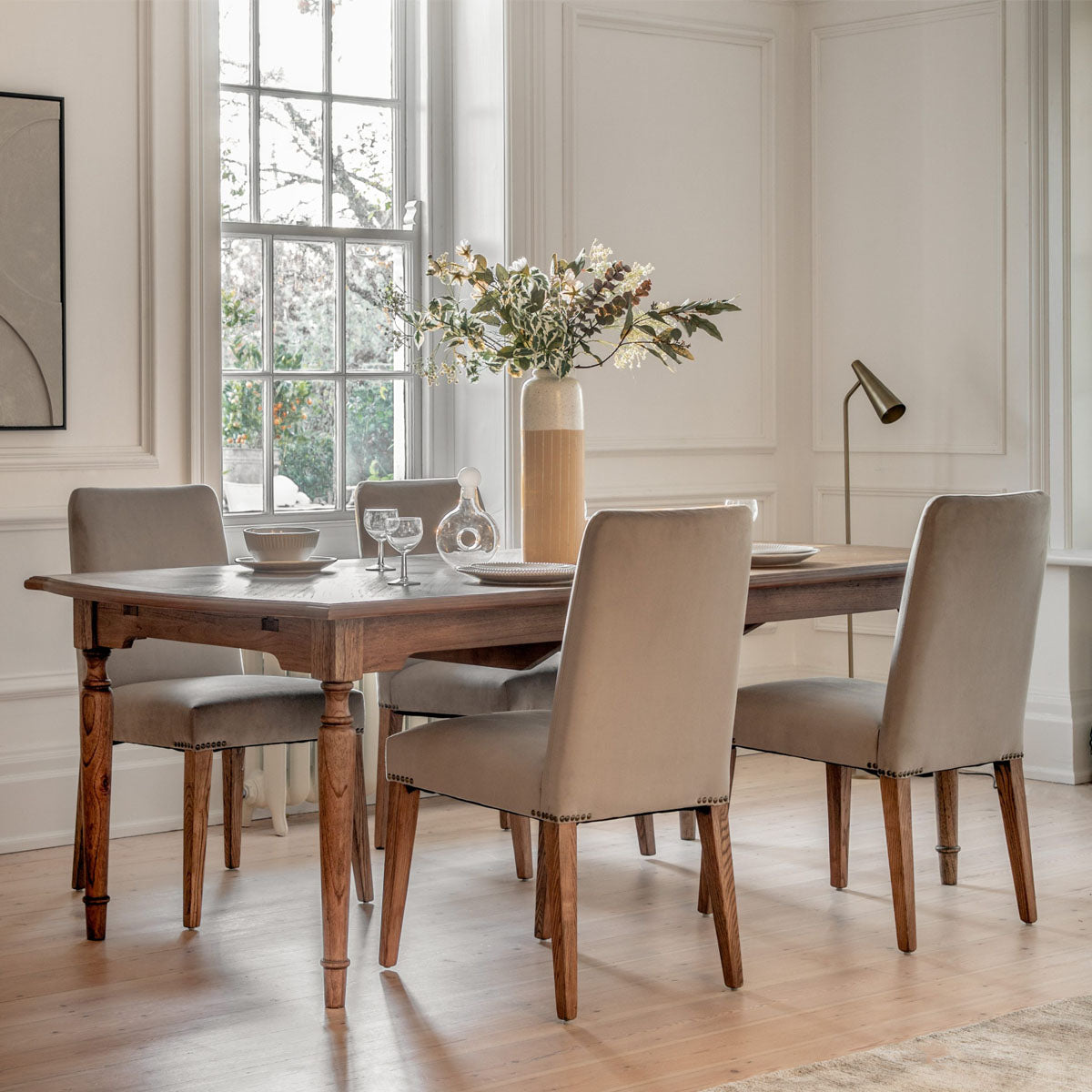 Gallery Direct Highgrove Ext Dining Table  2150/2600x750x1000mm