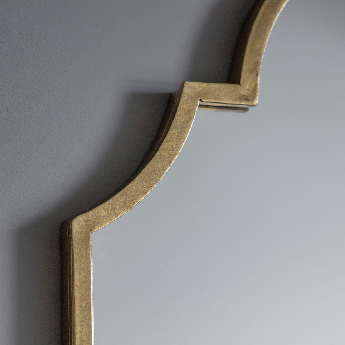 Gallery Direct Certosa Mirror Gold 500x20x800mm