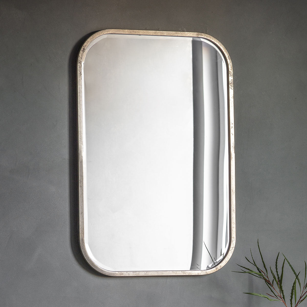 Gallery Direct Logan Rectangle Mirror 655x20x955mm
