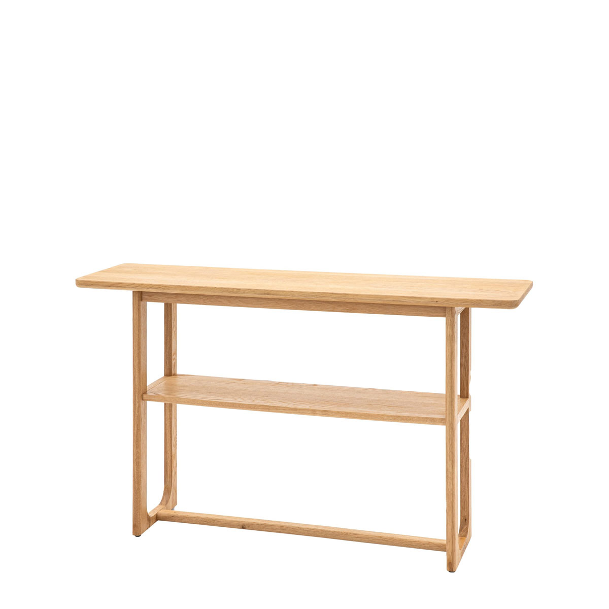 Gallery Direct Craft Console Table Natural 1400x380x800mm