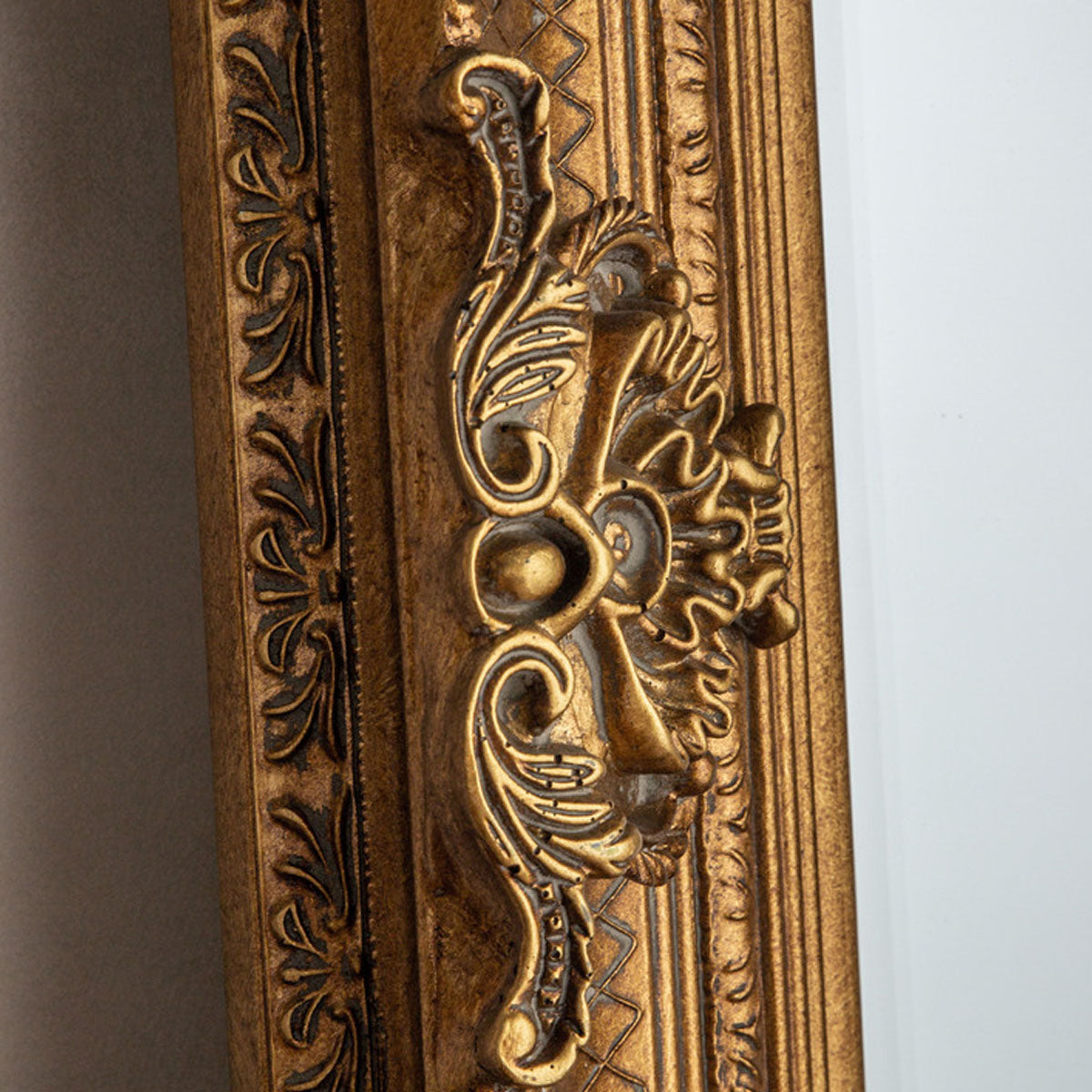 Gallery Direct Abbey Leaner Mirror Gold 1650x795mm