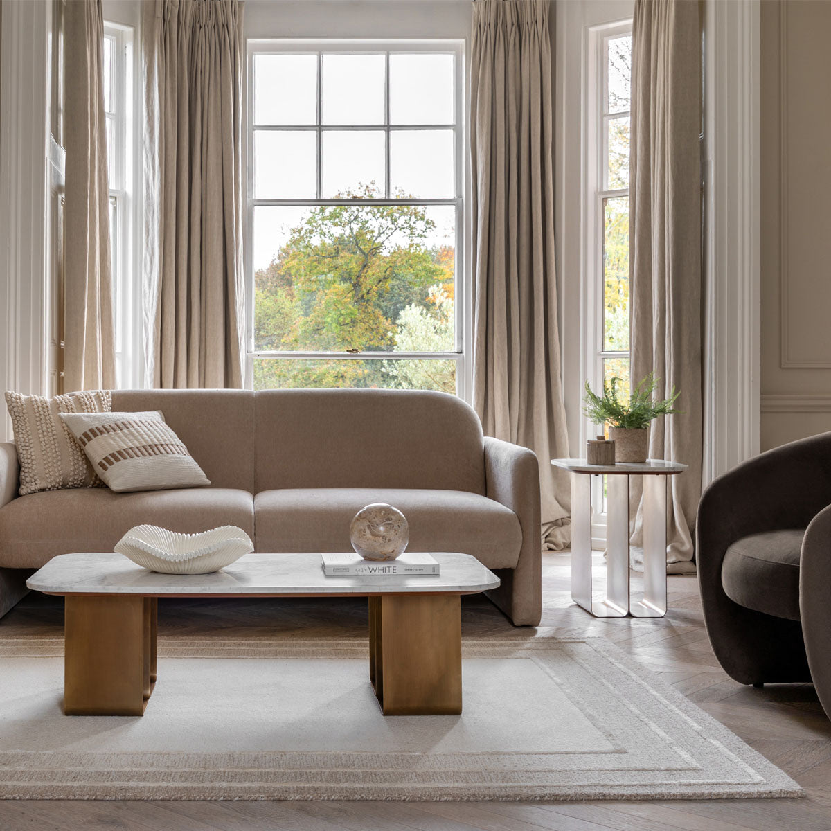 Gallery Direct Dorado Side Table 440x440x550mm