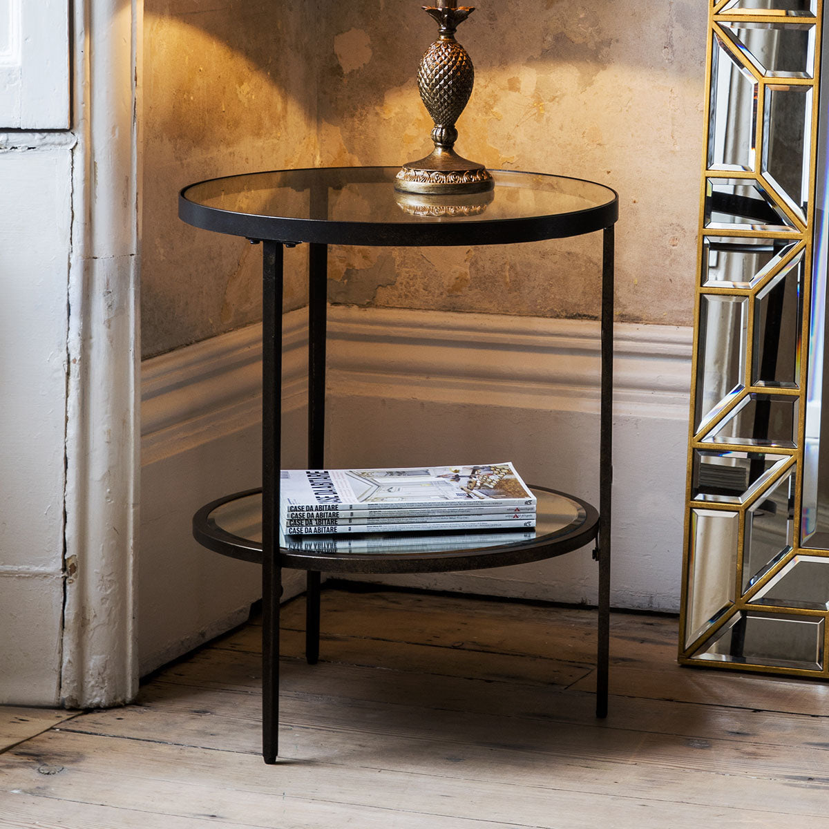 Gallery Direct Hudson Side Table 500x500x600mm