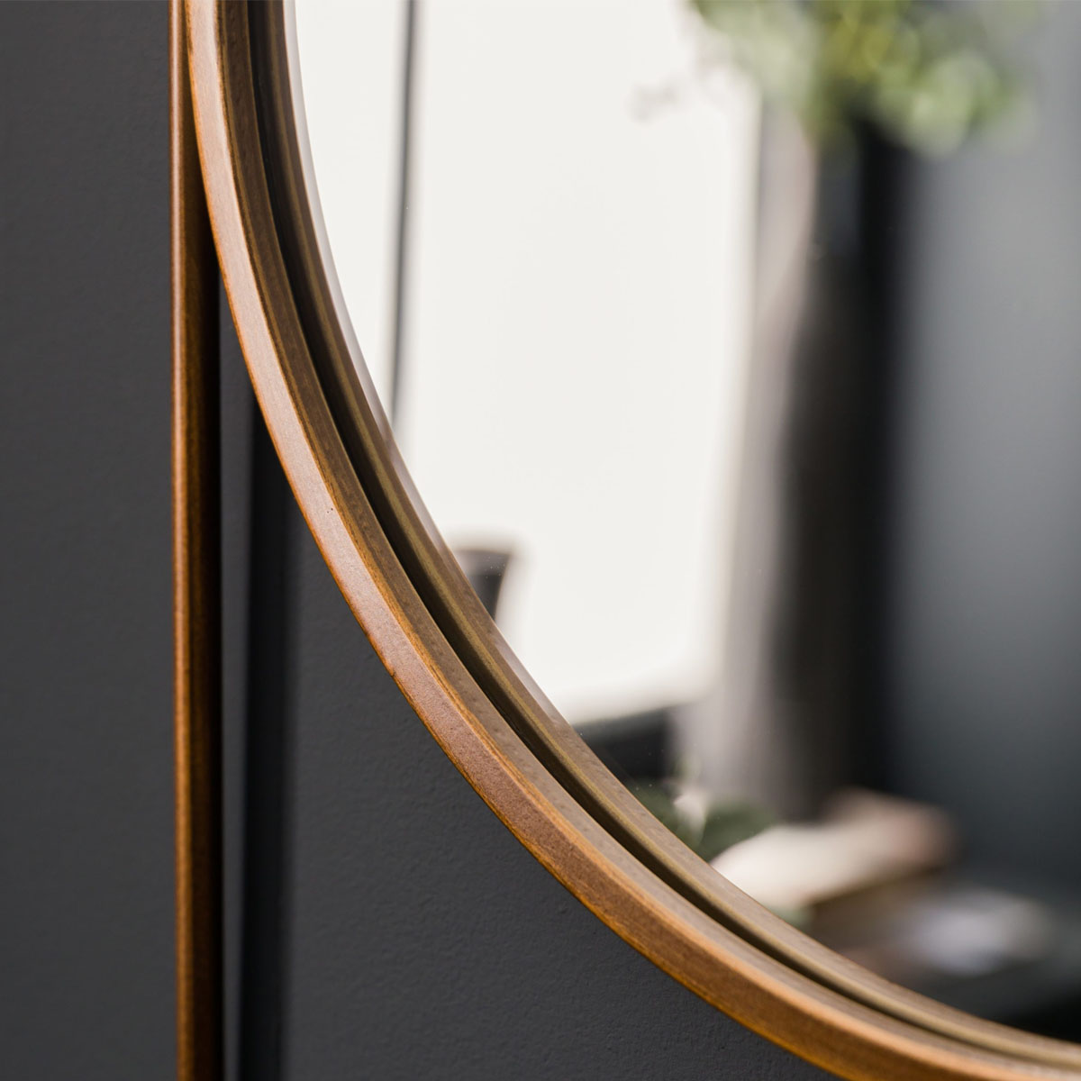 Gallery Direct Emerson Mirror Bronze 420x110x630mm