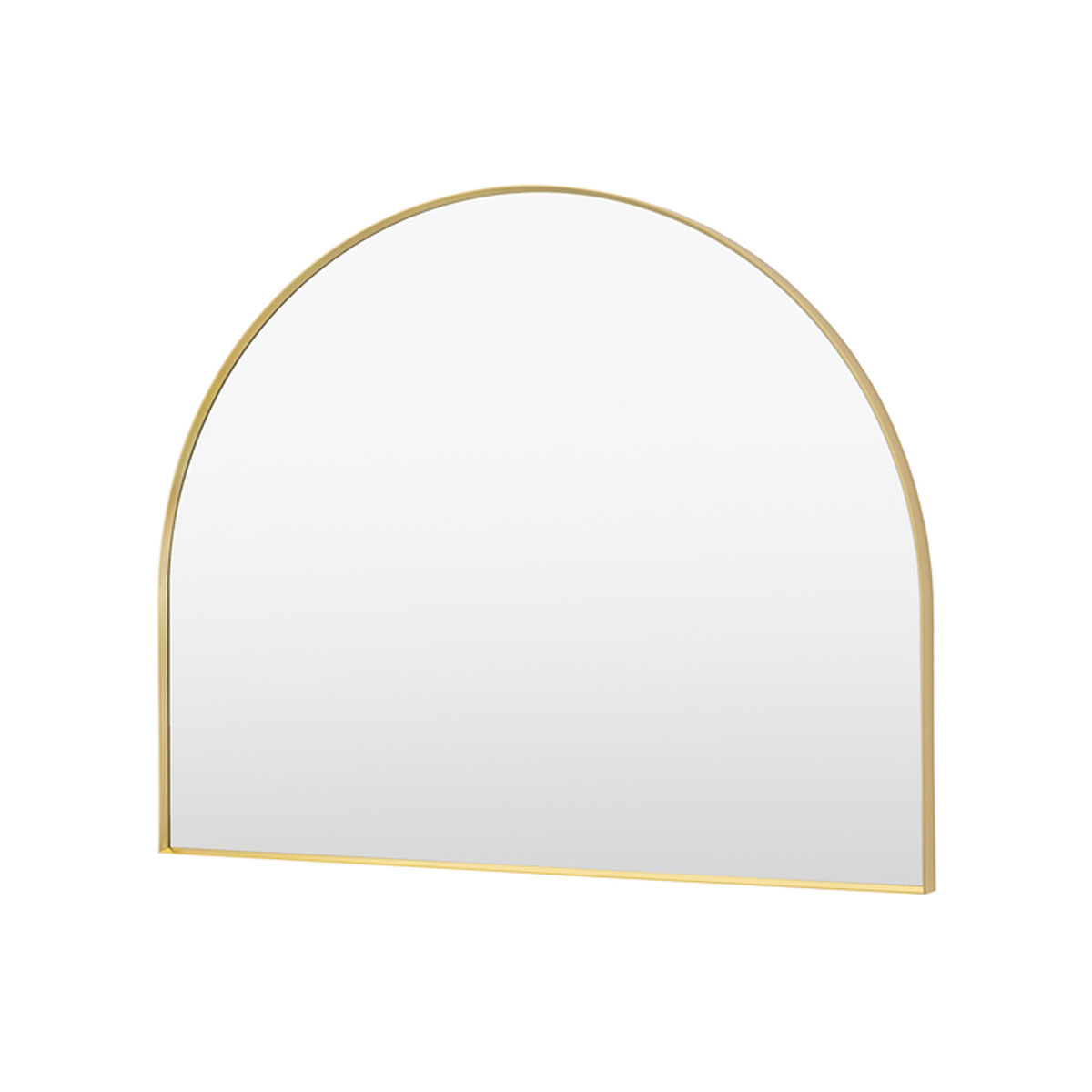 Gallery Direct Holworth Overmantle Mirror Gold 900x1100mm