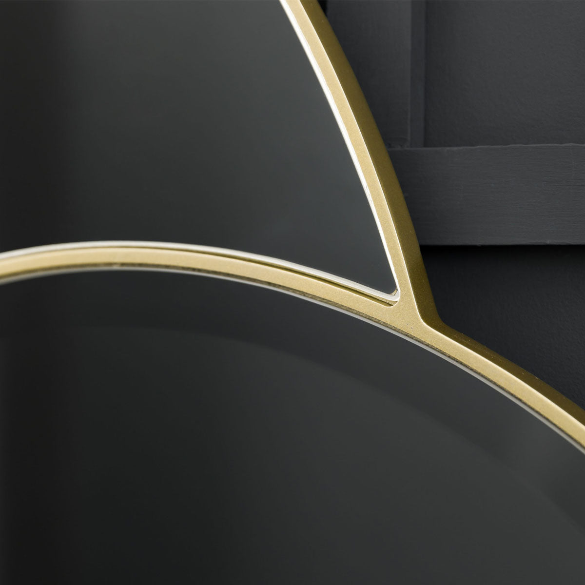 Gallery Direct Ostia Mirror Champagne 1112x15x900mm