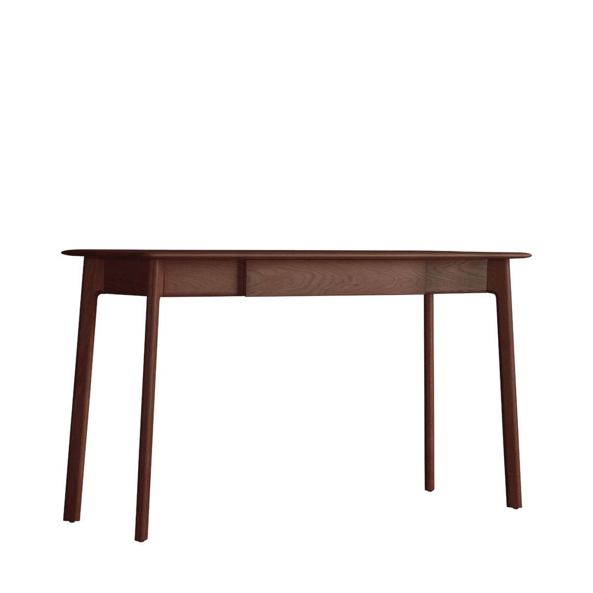 Gallery Direct Madrid 1 Drawer Desk Walnut 1300x500x750mm