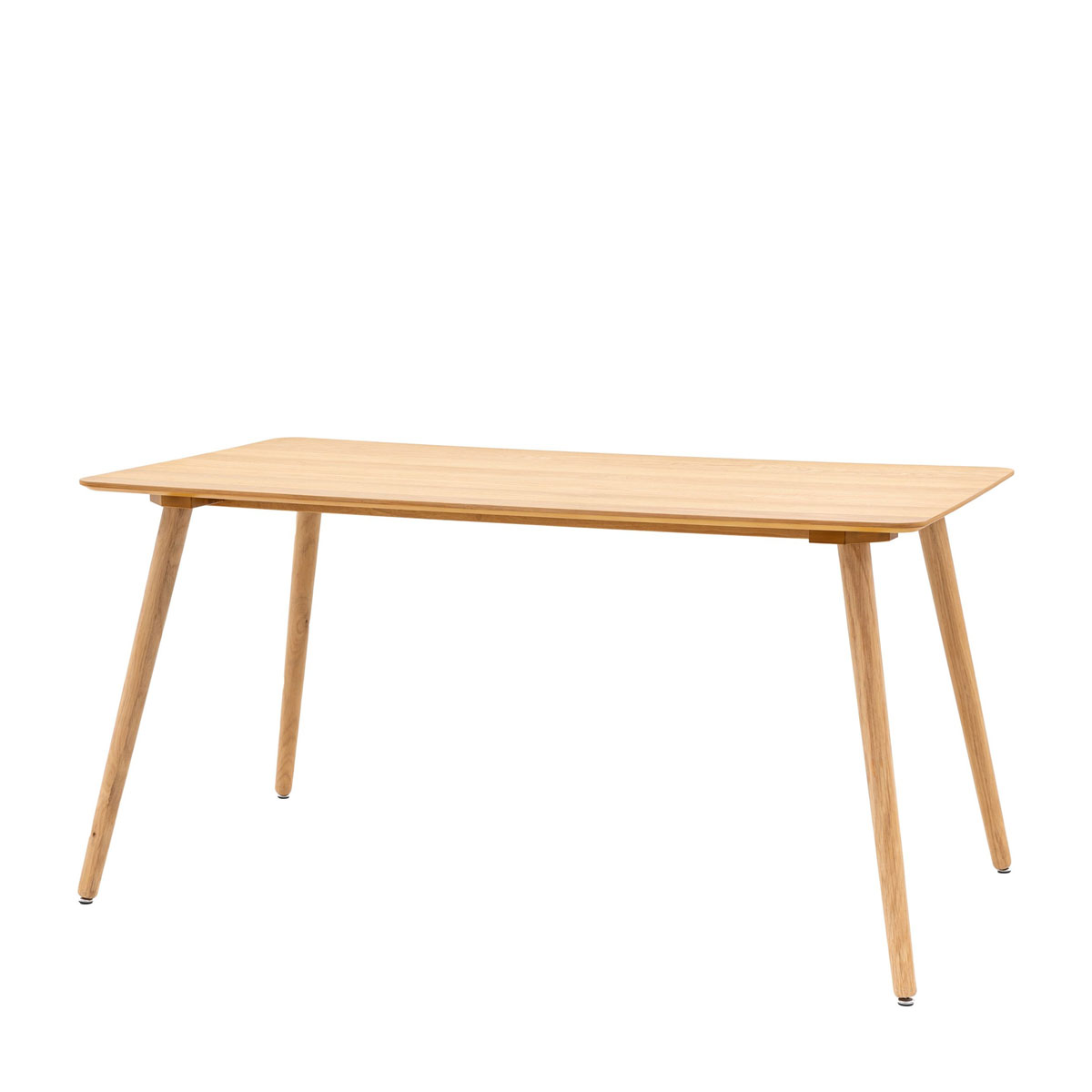 Gallery Direct Hatfield Dining Table Natural 1500x800x750mm