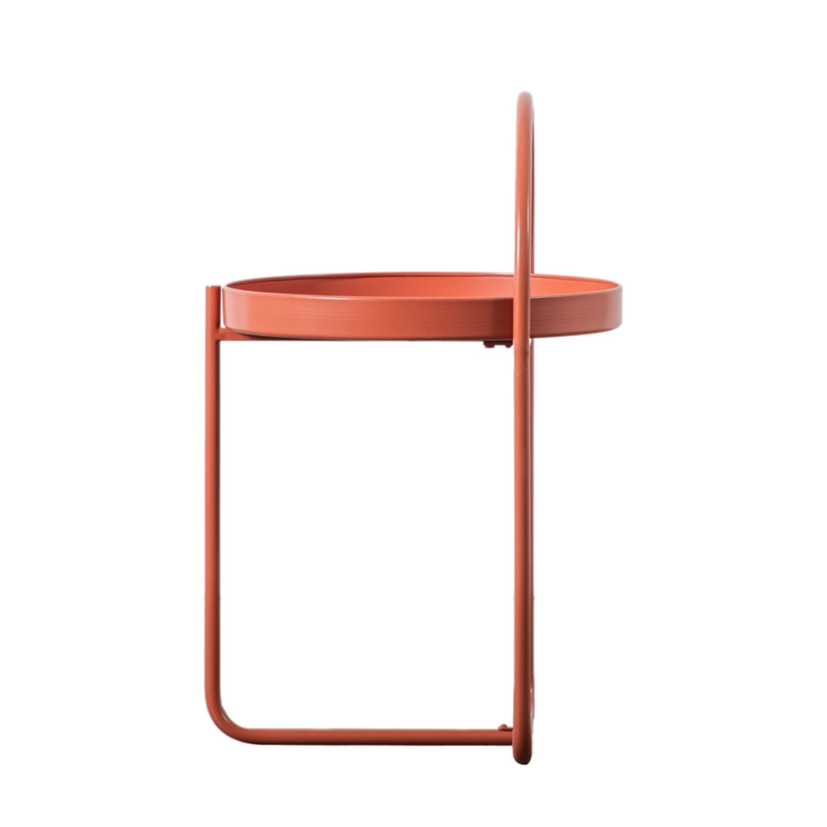 Gallery Direct Melbury Side Table Coral 400x400x660mm