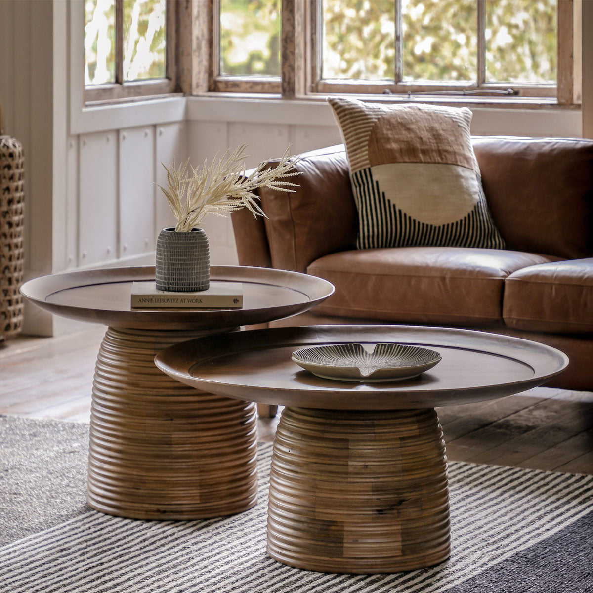 Gallery Direct Belmonte Side Table 700x700x480mm
