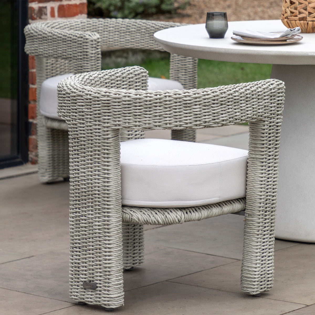 Gallery Direct Hvar Dining Chair 670x630x710mm (2pk)