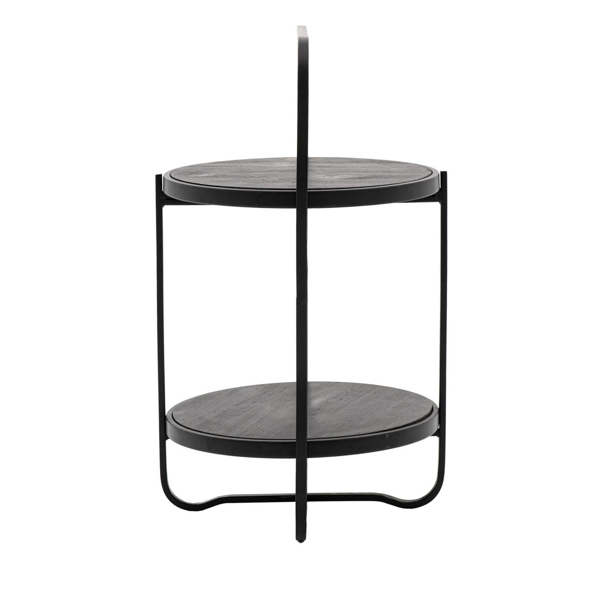 Gallery Direct Dunley Side Table Black 425x425x720mm