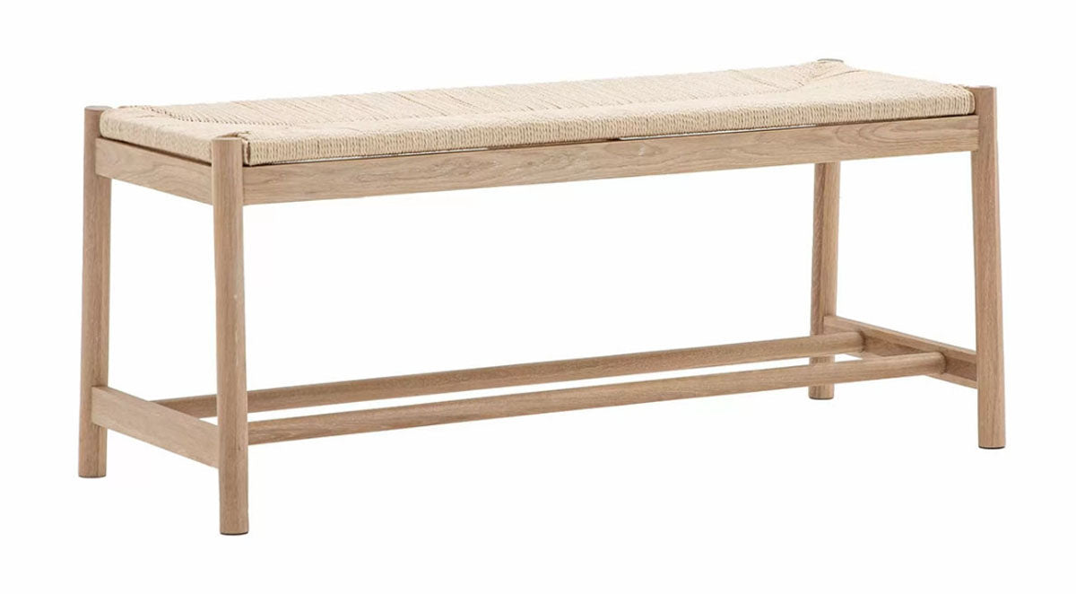 Gallery Direct Eton Rope Bench 1100x435x450mm