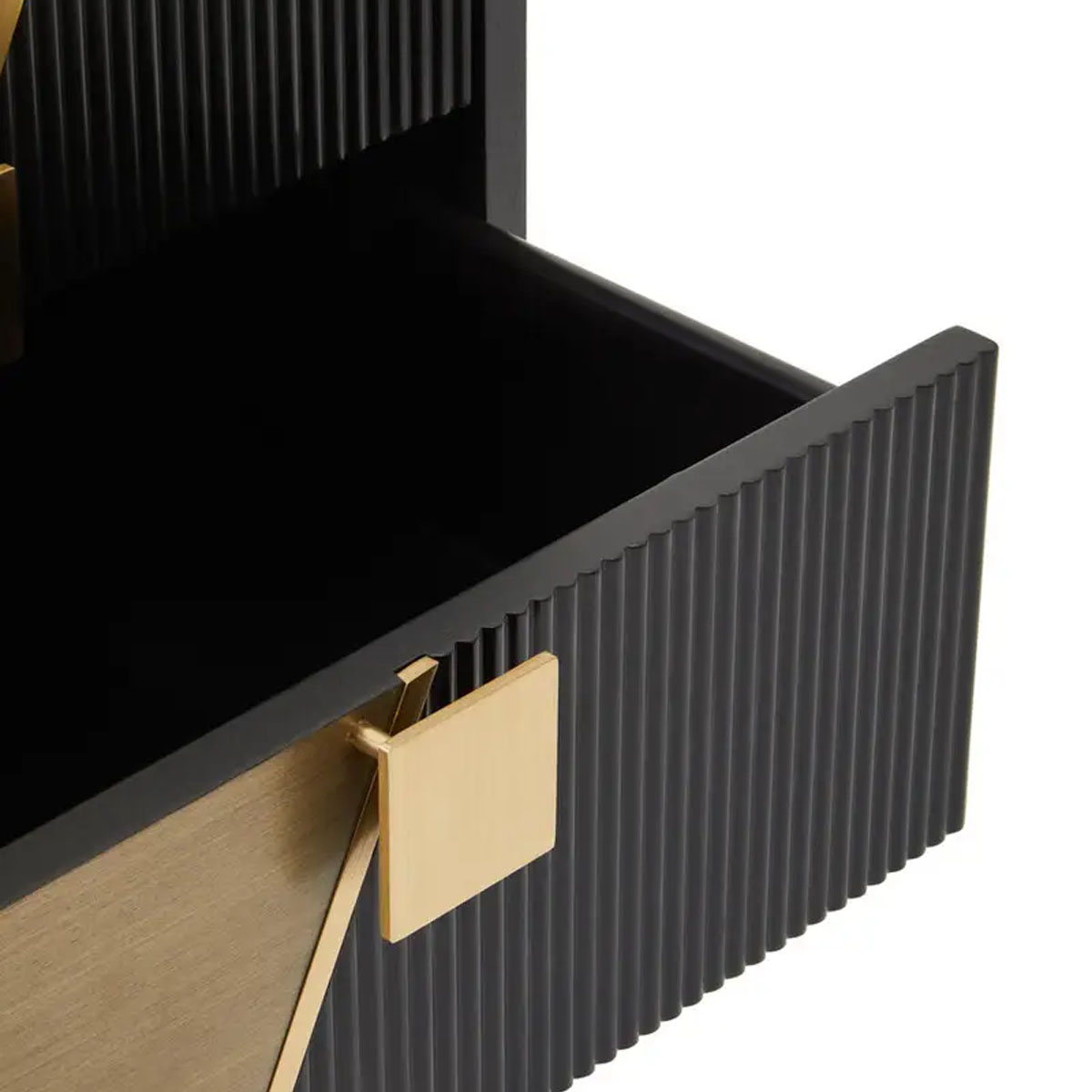 Beaumonde Home Davoli Two Drawer Side Table