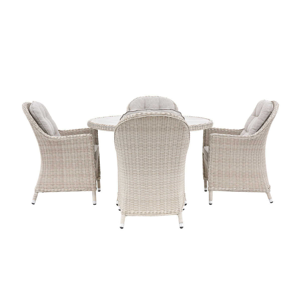 Gallery Direct Holton 4 Seater Round Dining Set
