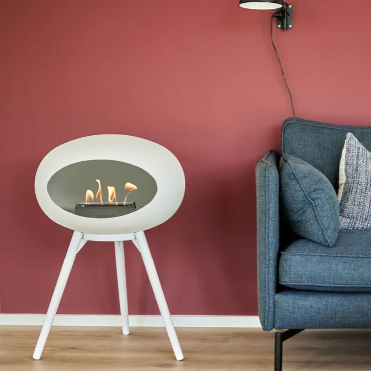 Le Feu Ground Wood Low - White