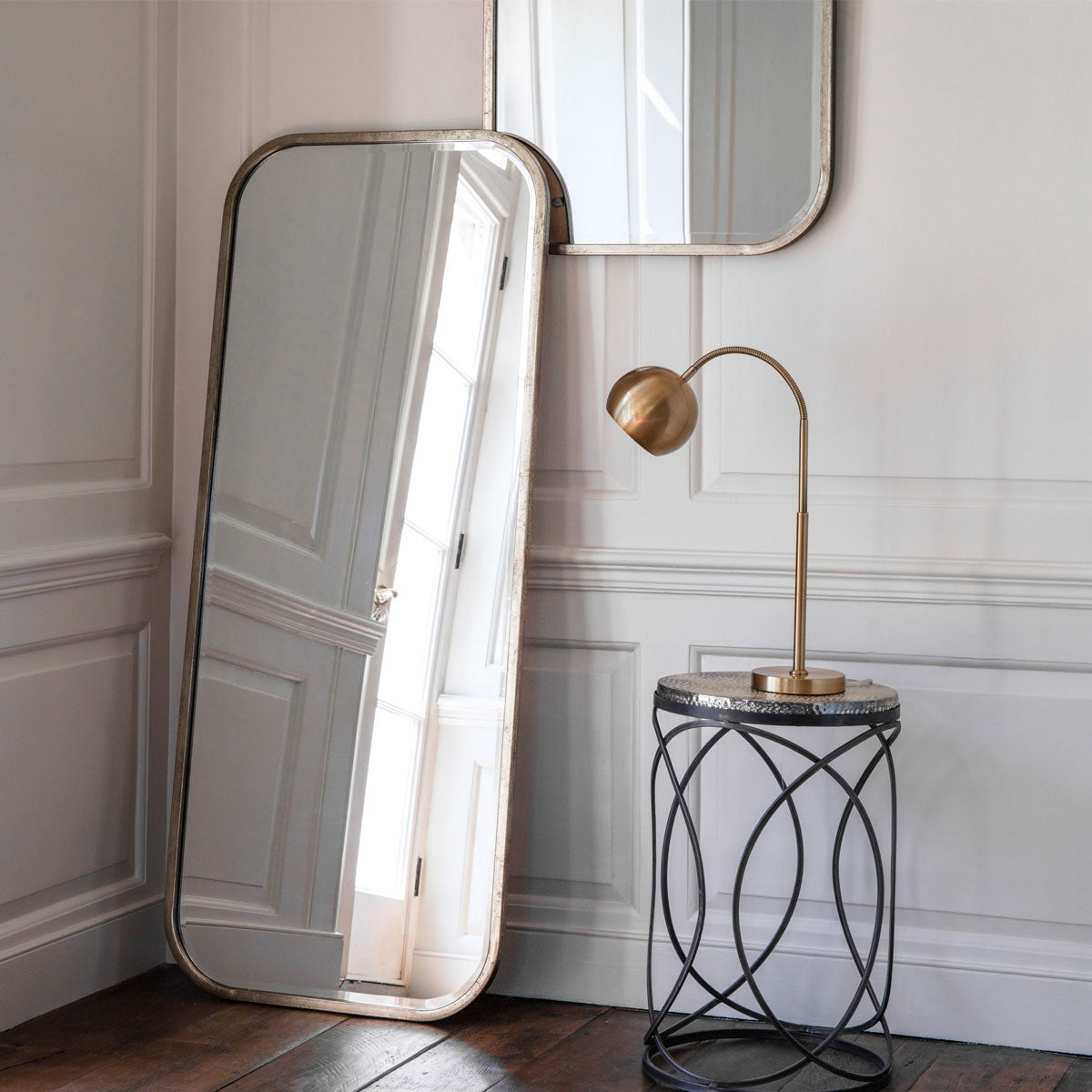 Gallery Direct Logan Leaner Mirror 1565x650mm