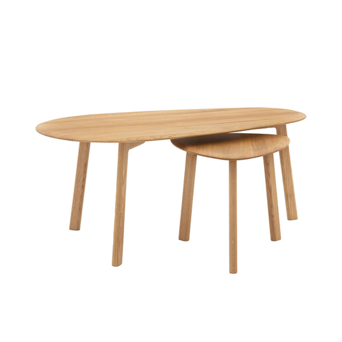 Gallery Direct Madrid Coffee Table Nest 1100x600x450mm