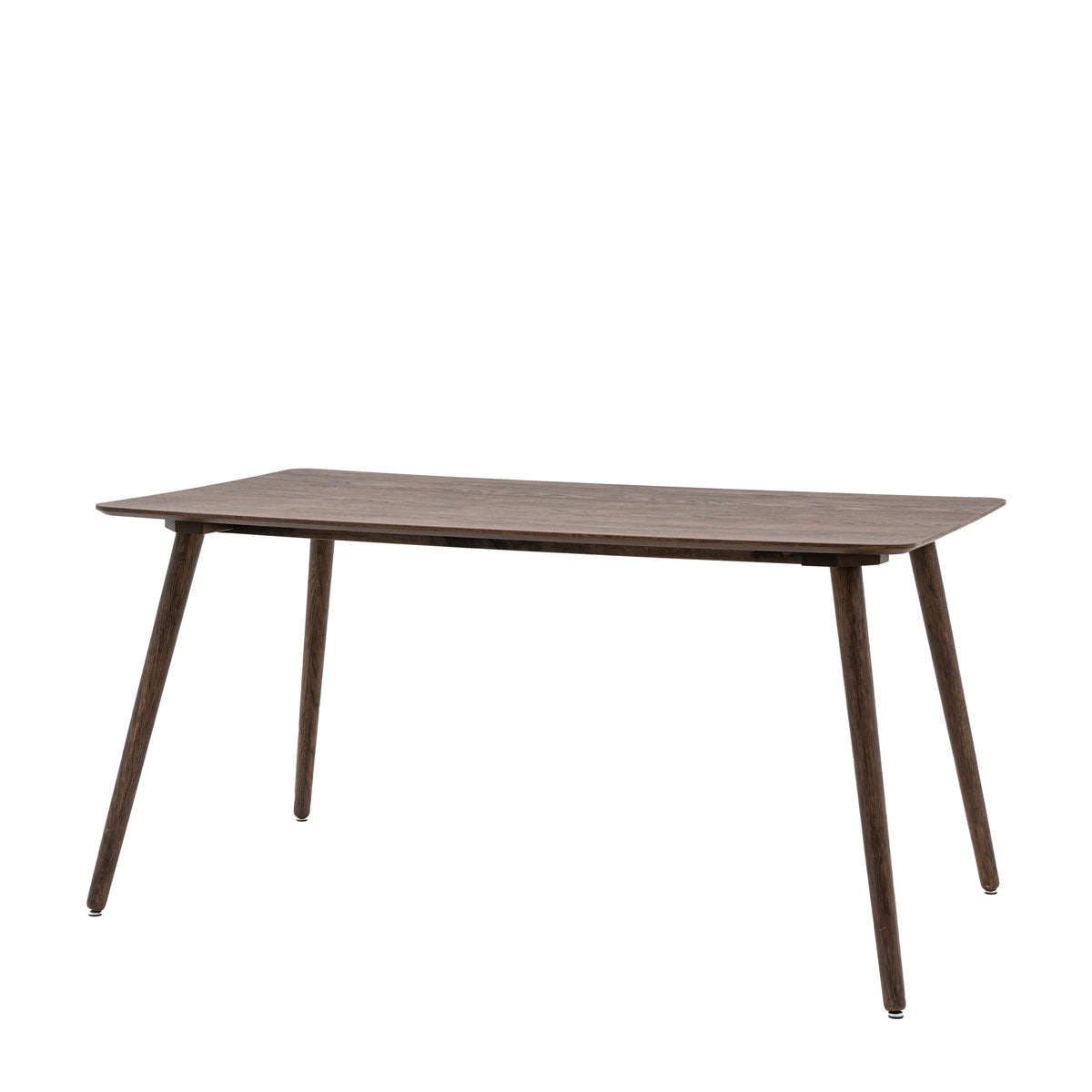 Gallery Direct Hatfield Dining Table Smoked 1500x800x750mm