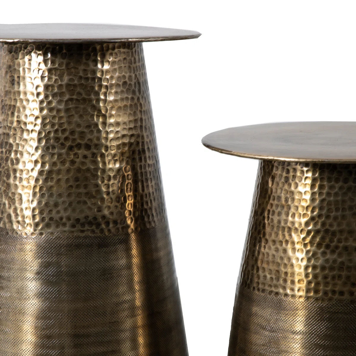 Gallery Direct Langley Side Table Set of 2 400x400x450/580mm
