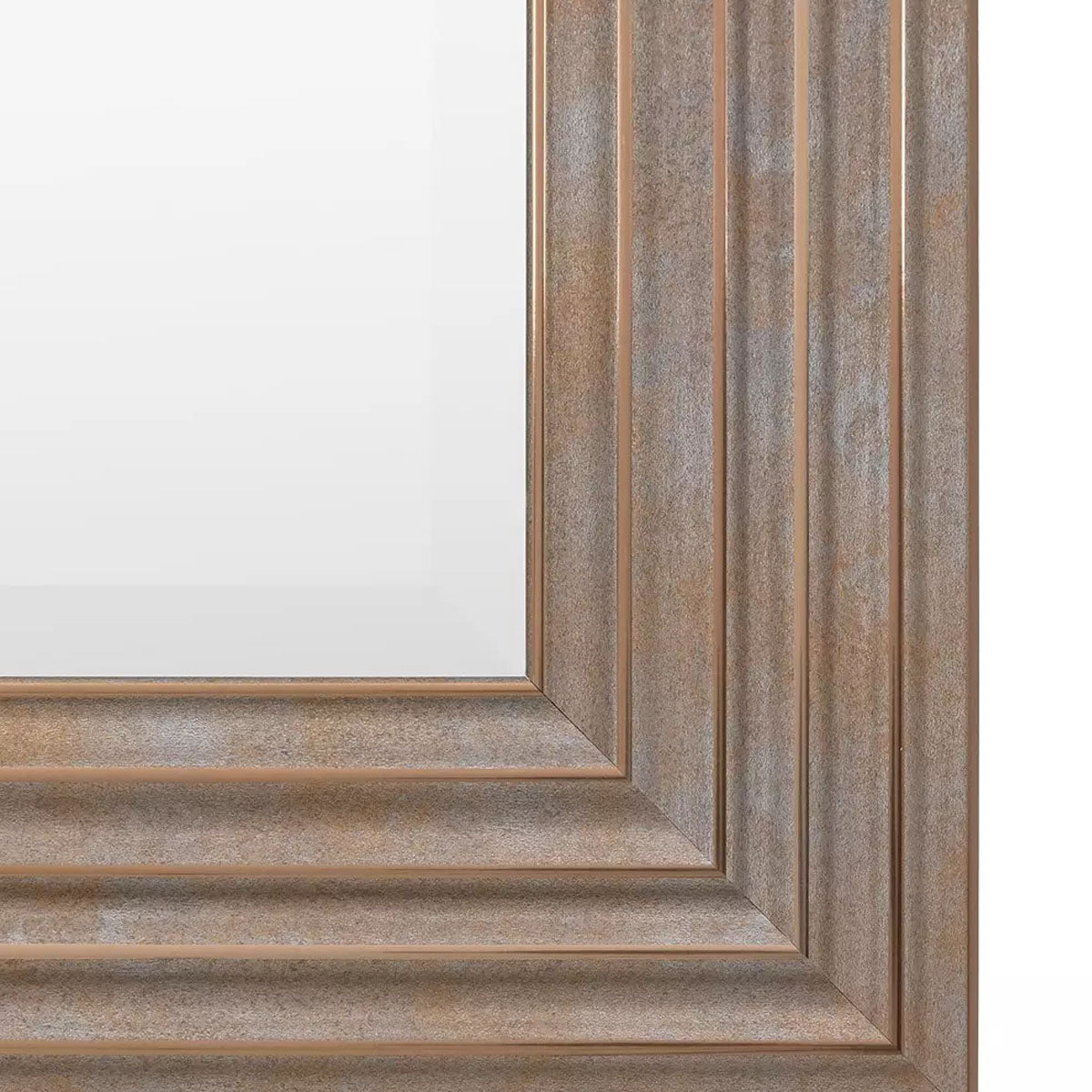 Gallery Direct Whitechapel Rectangle Mirror Gold 770x1070mm