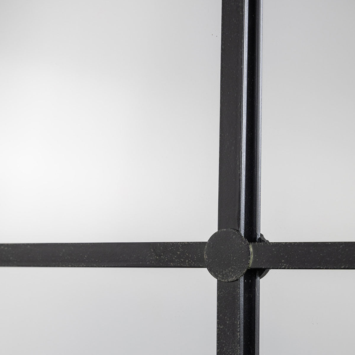 Gallery Direct Margate Mirror Black 1330x25x1500mm