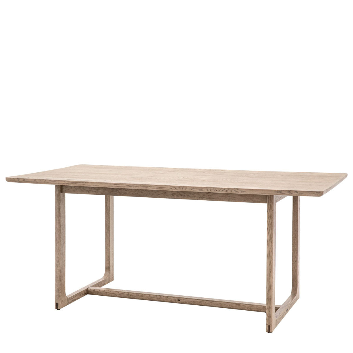 Gallery Direct Craft Ext Dining Table Smoked 2000/2500x950x750mm