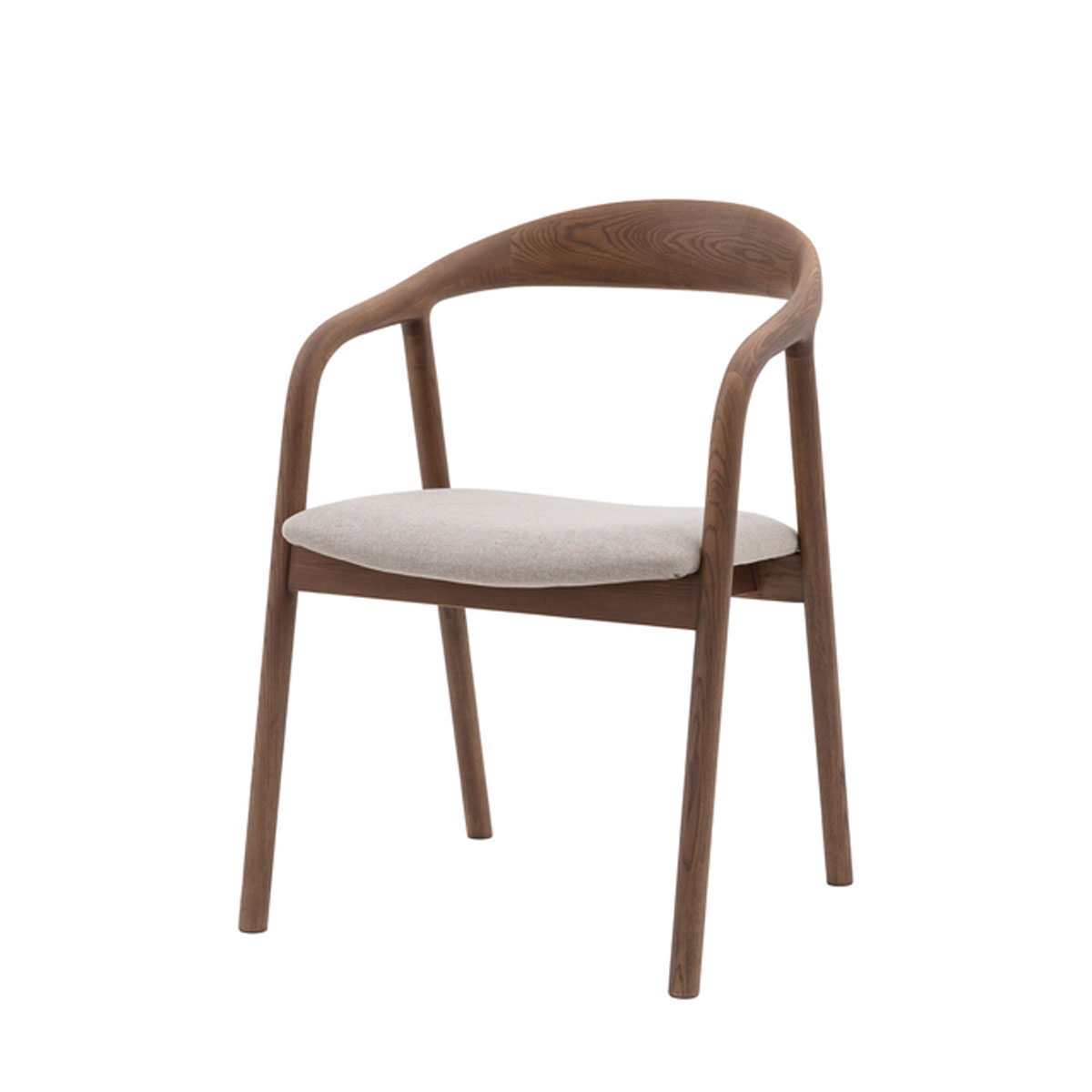 Gallery Direct Madrid Dining Chair Walnut UPH 552x565x775mm (2pk)