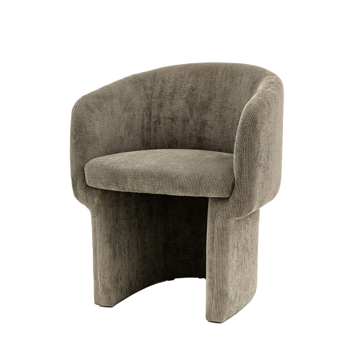 Gallery Direct Holm Dining Chair Shitake 640x620x760mm