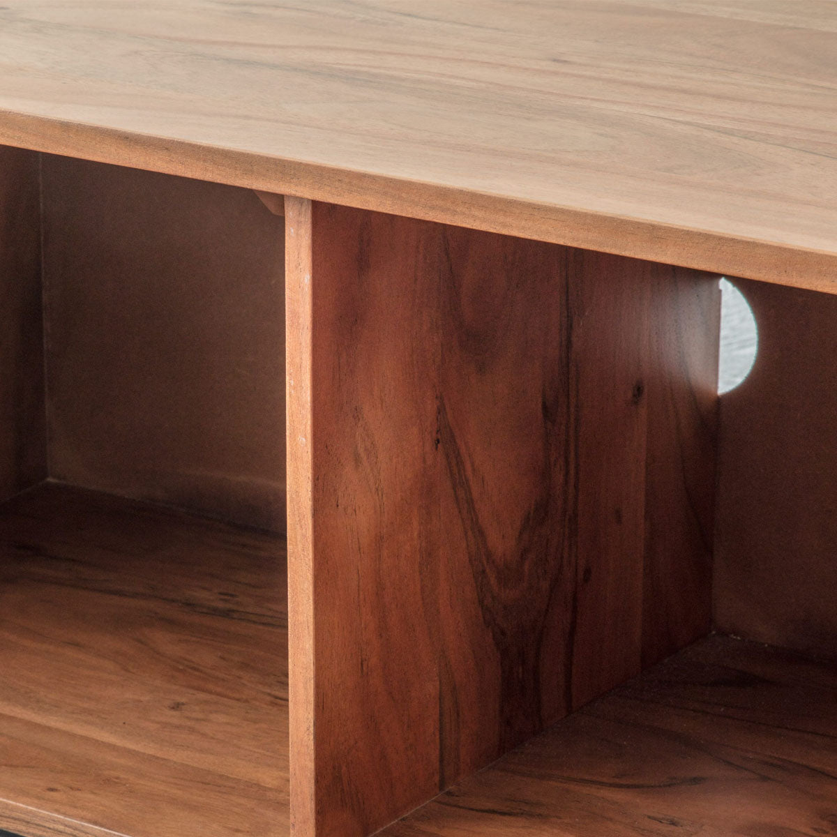 Gallery Direct Oklahoma 4 Door Media Unit 1780x400x500mm