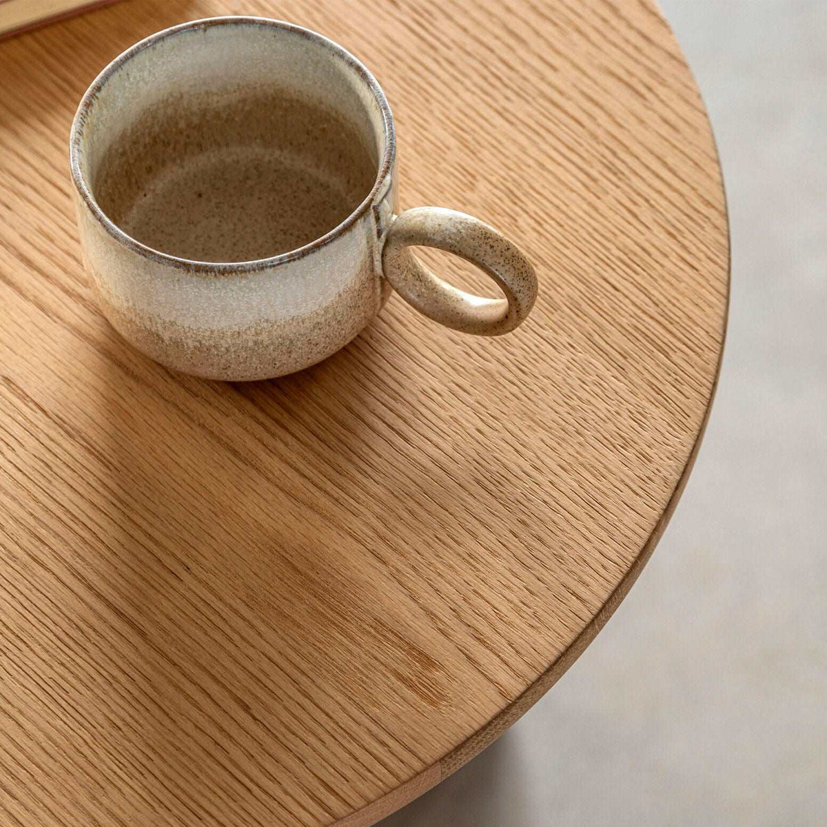 Gallery Direct Craft Side Table Natural 500x500x550mm