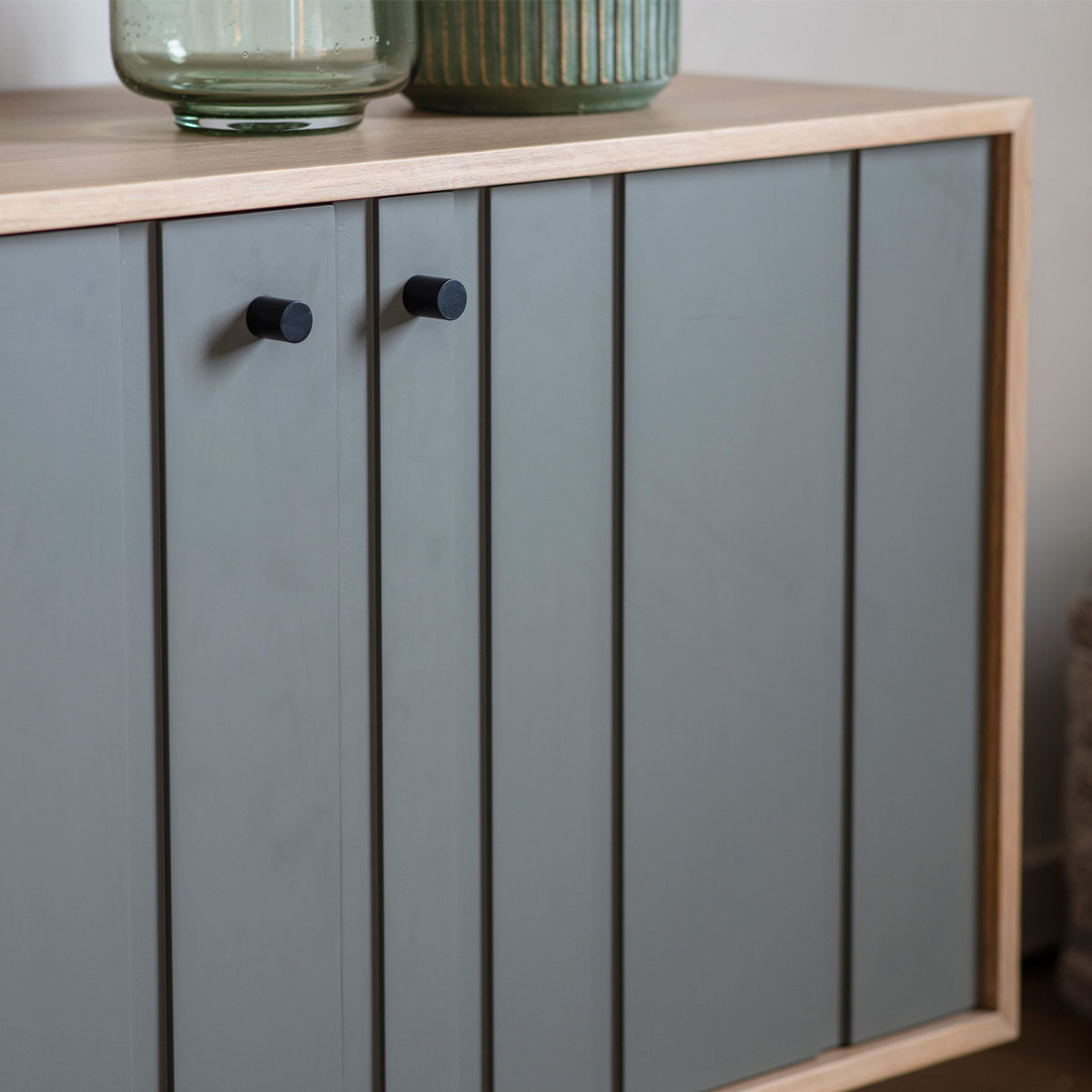 Gallery Direct Fuji 3 Door Sideboard 1500x450x700mm