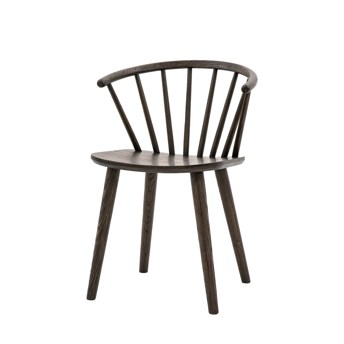Gallery Direct Craft Dining Chair Mocha (2pk) 540x520x760mm