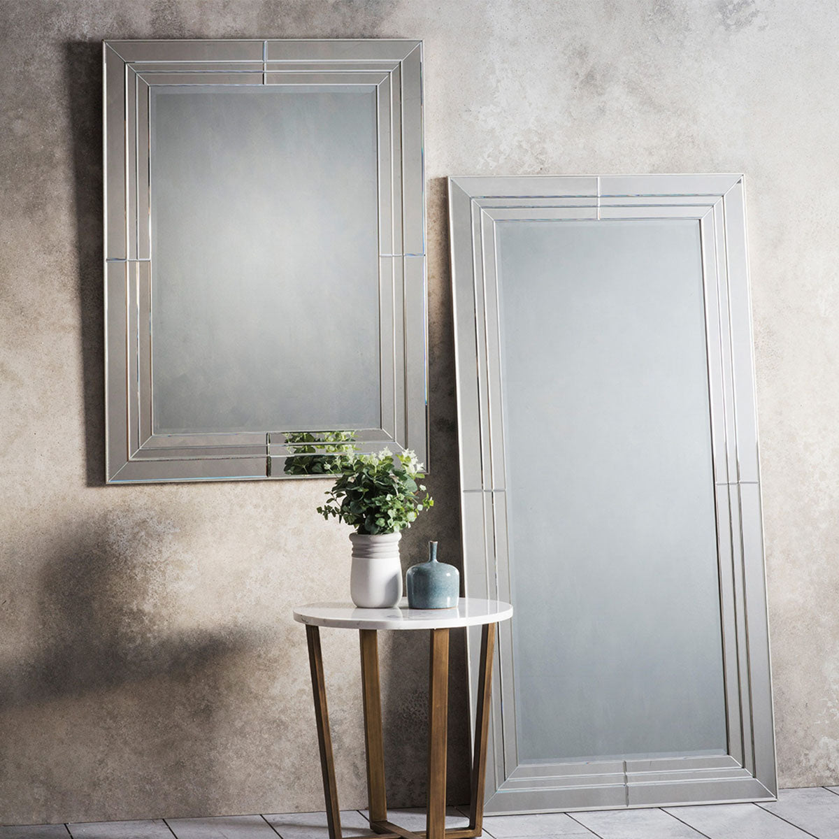 Gallery Direct Knapton Leaner Mirror 779x25x1617mm