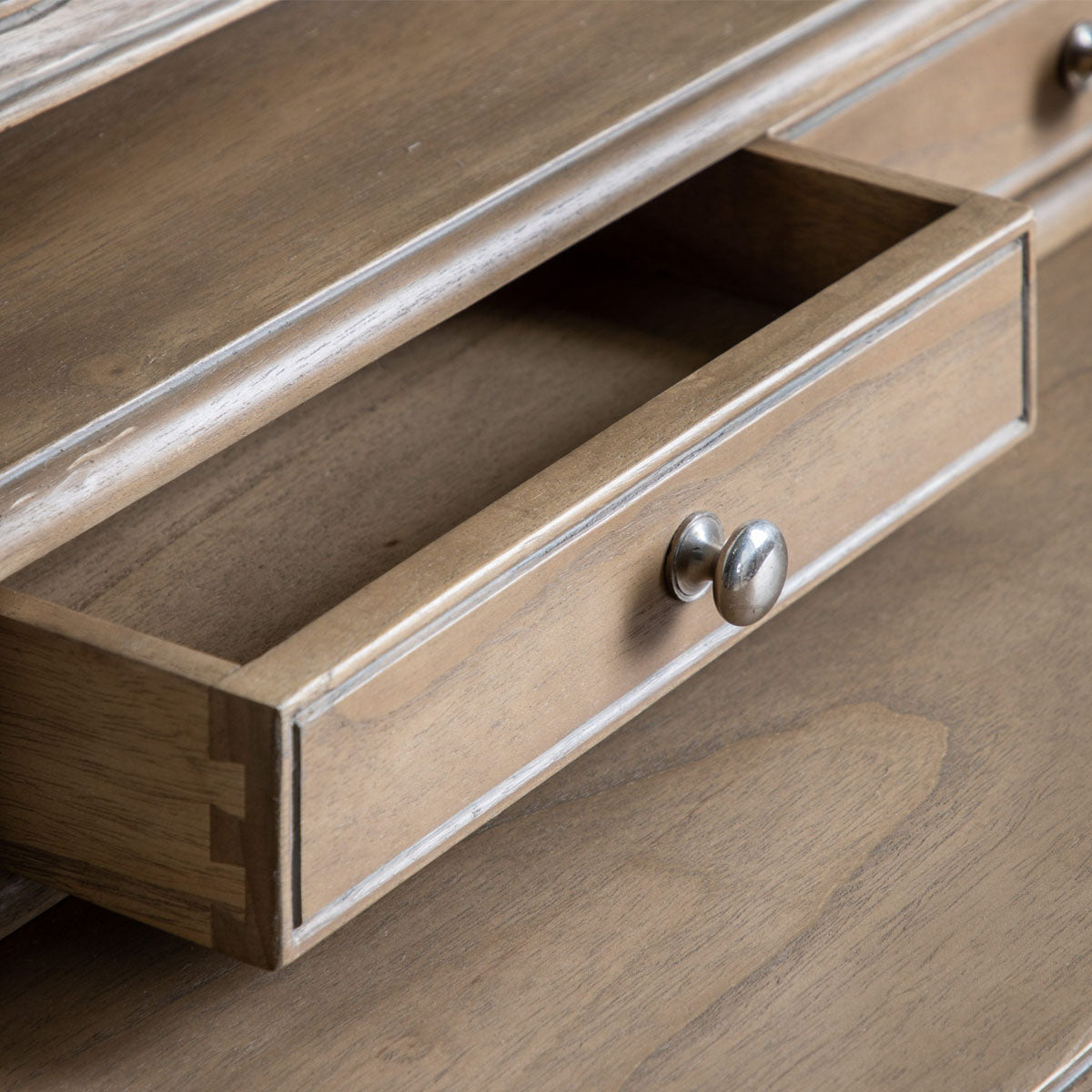 Gallery Direct Chic Dressing Table Weathered 1260x450x760mm