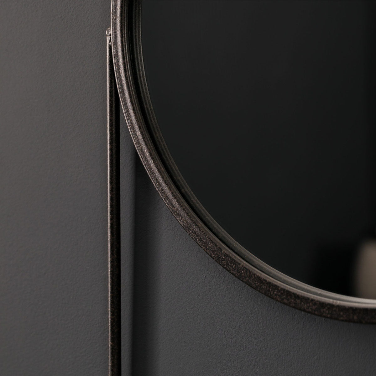 Gallery Direct Emerson Mirror Black 420x110x630mm