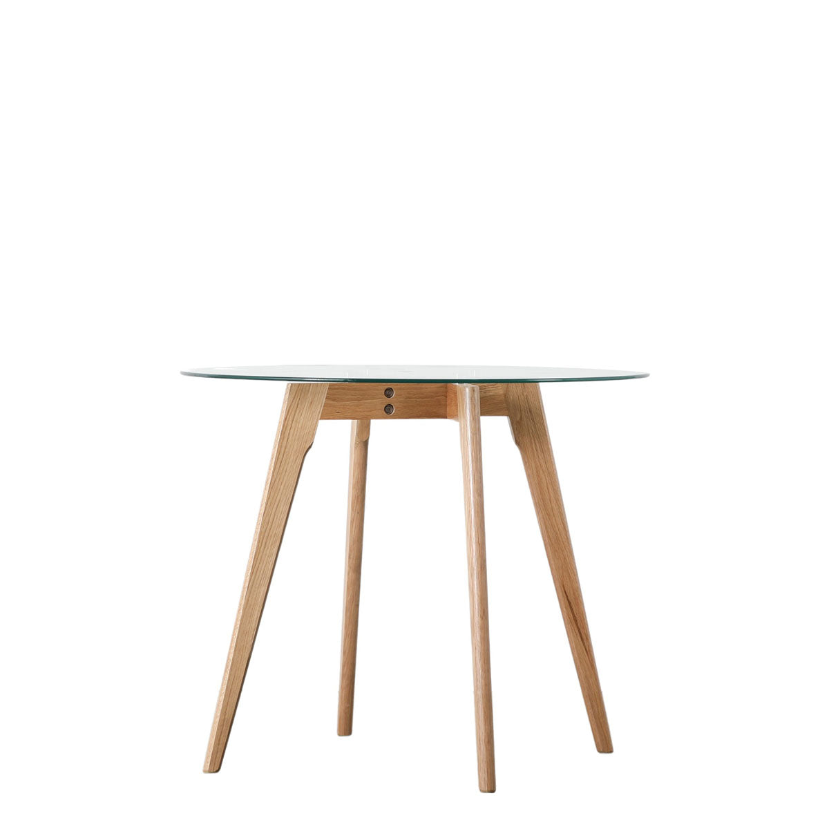 Gallery Direct Blair Round Dining Table Oak 900x900x750mm