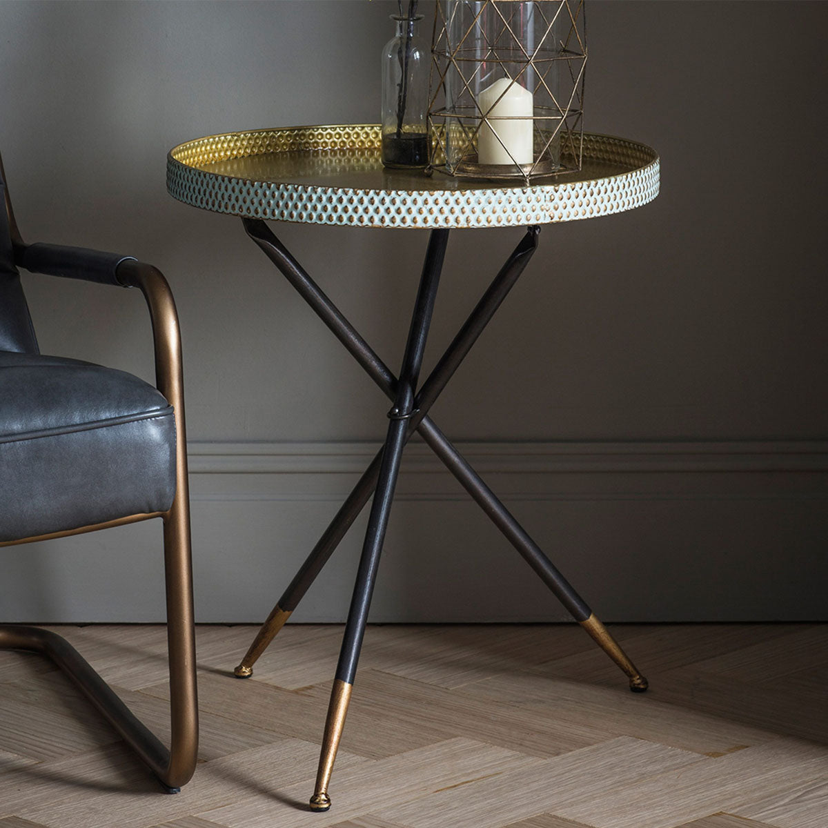 Gallery Direct Epsom Tripod Table 510x510x615mm