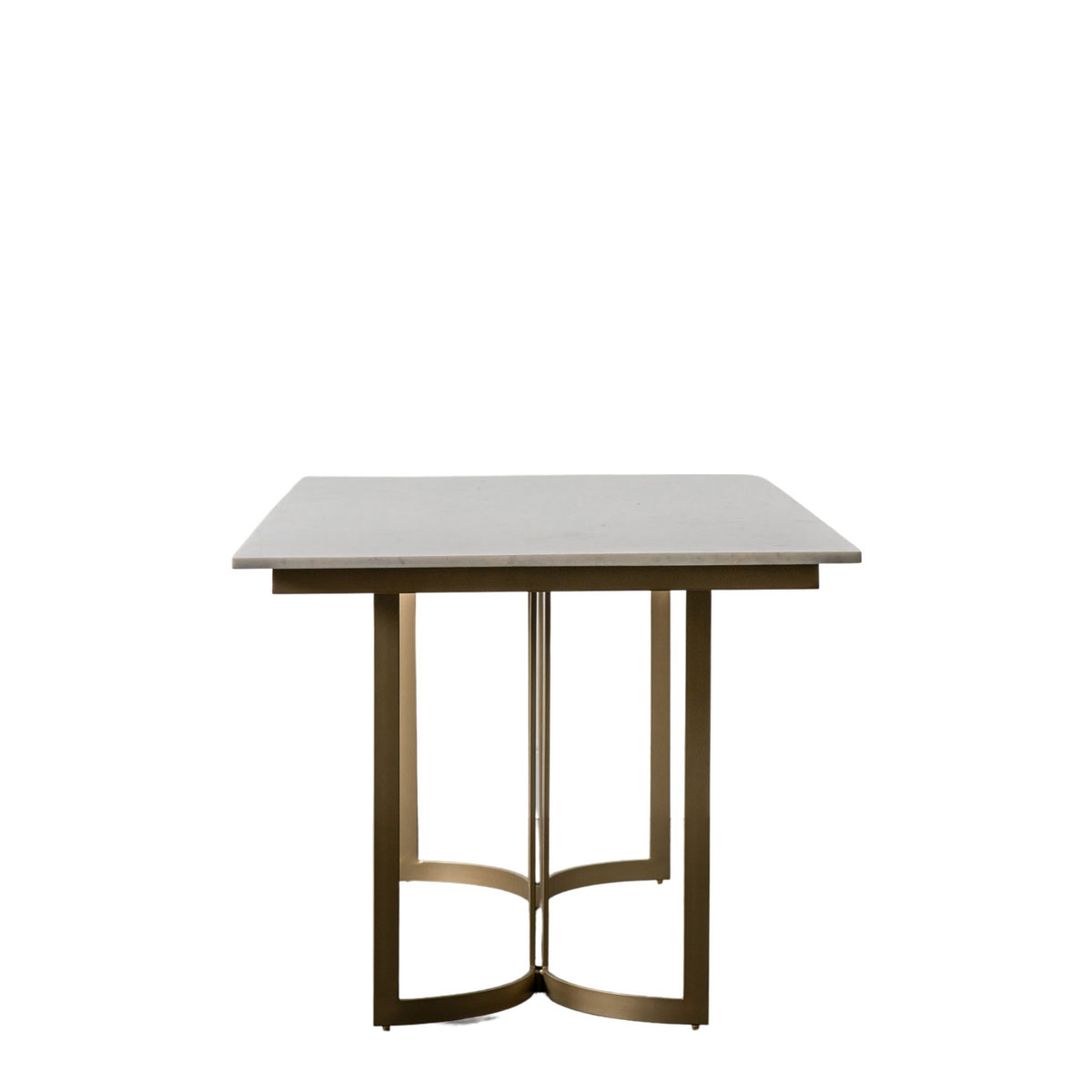 Gallery Direct Everton Dining Table Gold 1800x900x760mm
