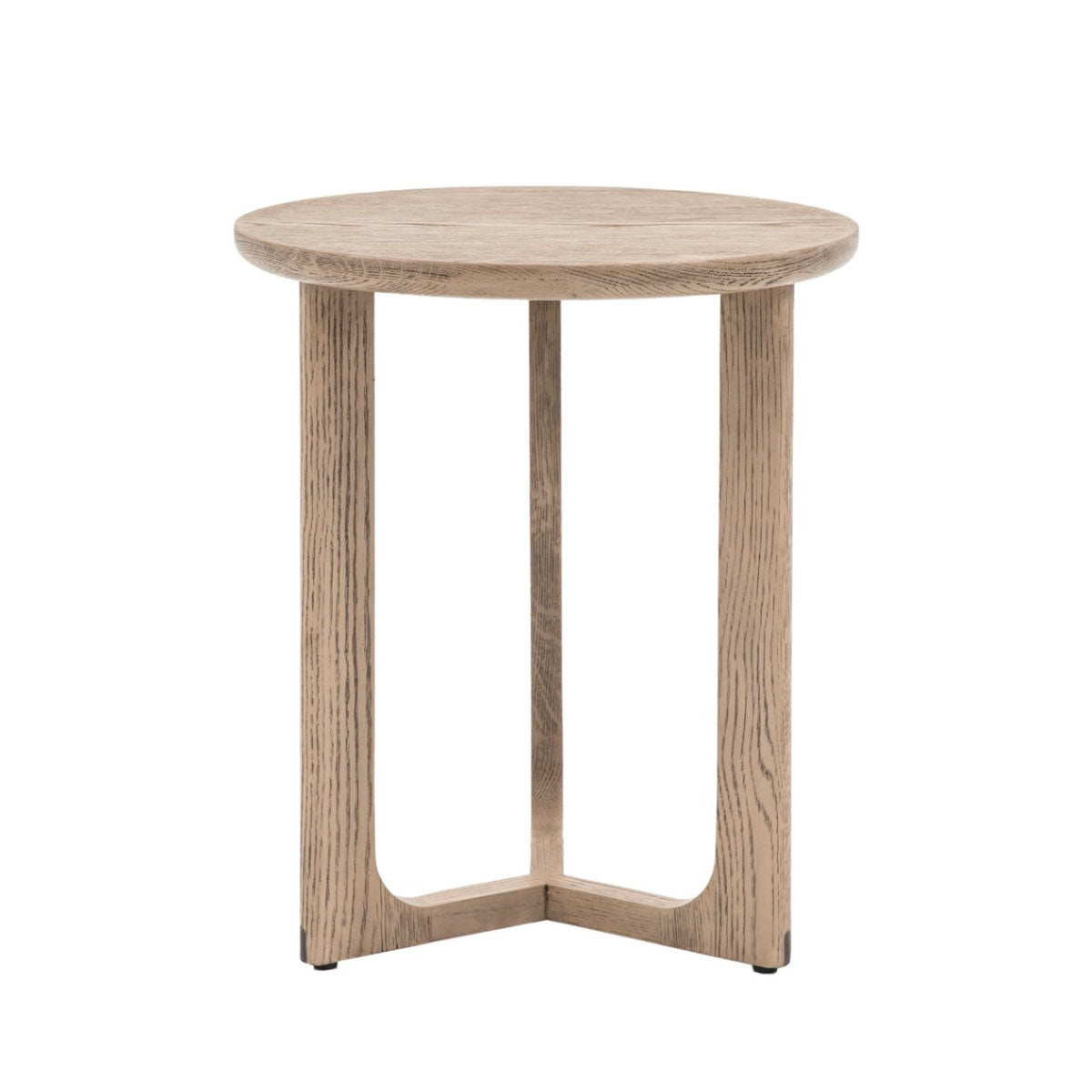 Gallery Direct Craft Side Table Smoked 500x500x550mm